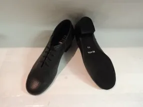 Team Match 1.25" Carlotta -- Practice Ballroom Tie Shoe -- Black