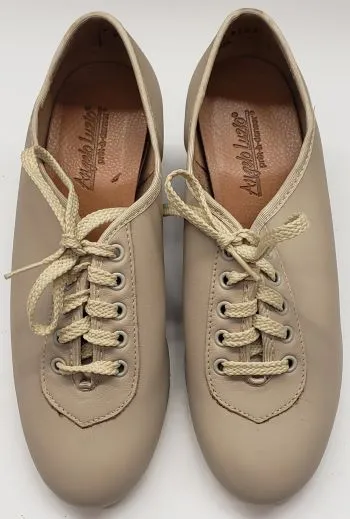 1.25" Holly -- Women's Practice Ballroom Oxford -- Beige Comfort Slope