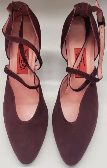 2.5" Cruzada III -- Women's Tango Shoe Flexibility Feature Work Base