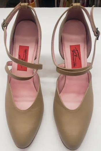 2.5" Cruzada III -- Women's Tango Shoe Dream Path Stretch Fabric Weekend Trip