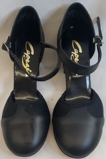 2" New Yorker II -- Women's Flexible Character Shoe --  Black Cushioned Ultra Light Urban Walkers