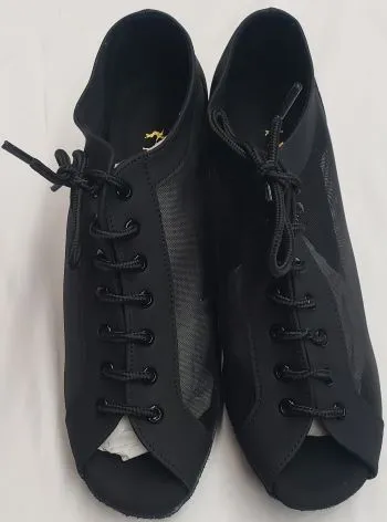 Tech Knit Cosmic Glow 2" Payson II -- Women's Practice Ballroom Oxford -- Black