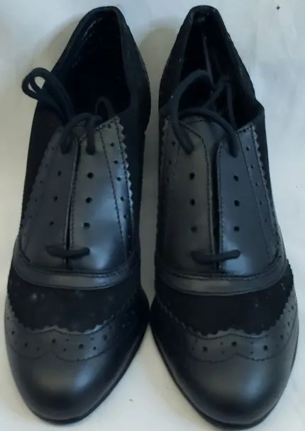 Comfort Upper 2" Victoria -- Women's Character Oxford -- Black