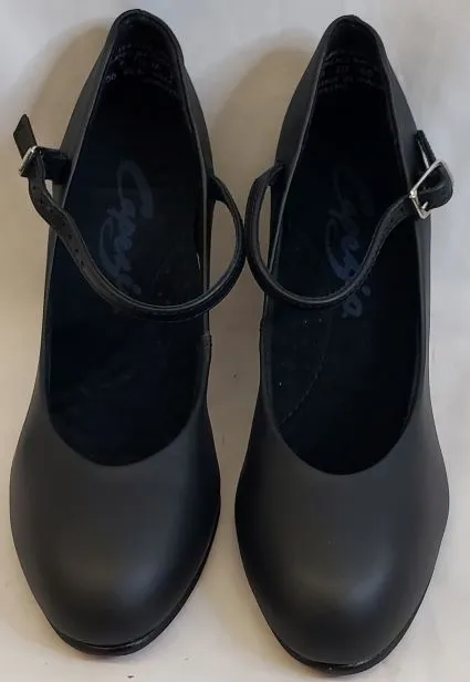 Step Tall Weekend Casual 3" Roxanne -- Women's Instep Strap Character Shoe -- Black