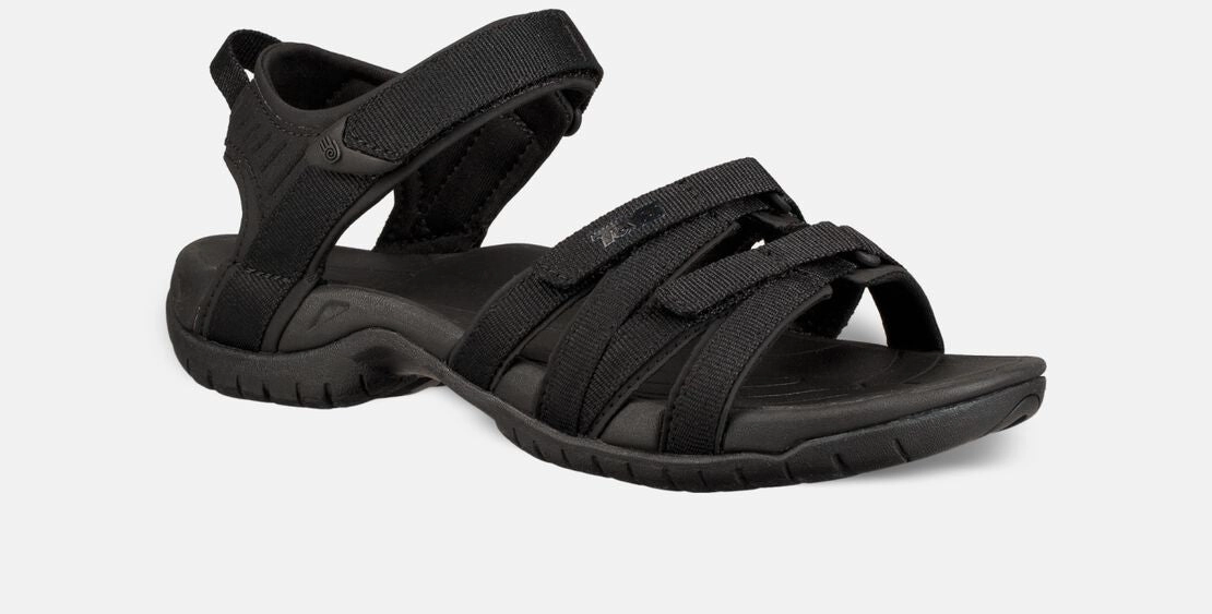 4266 Teva Women's Tirra Black/Black Style Match Arch support
