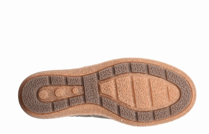 Born Women's Naya Grey Soft Hand-Finished Nubuck Leather Slip On Shoe BR0027822 sports Party Glow