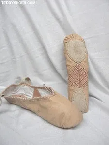 Airabesque Leather -- Split Sole Ballet -- Pink Lift Up