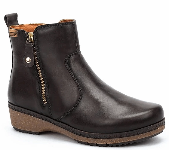 Granada Zip Boot | Leather | Black Club Edge
