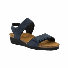 Aisha | Nubuck | Navy Velvet/Soft Ink Durable Build Height Plus
