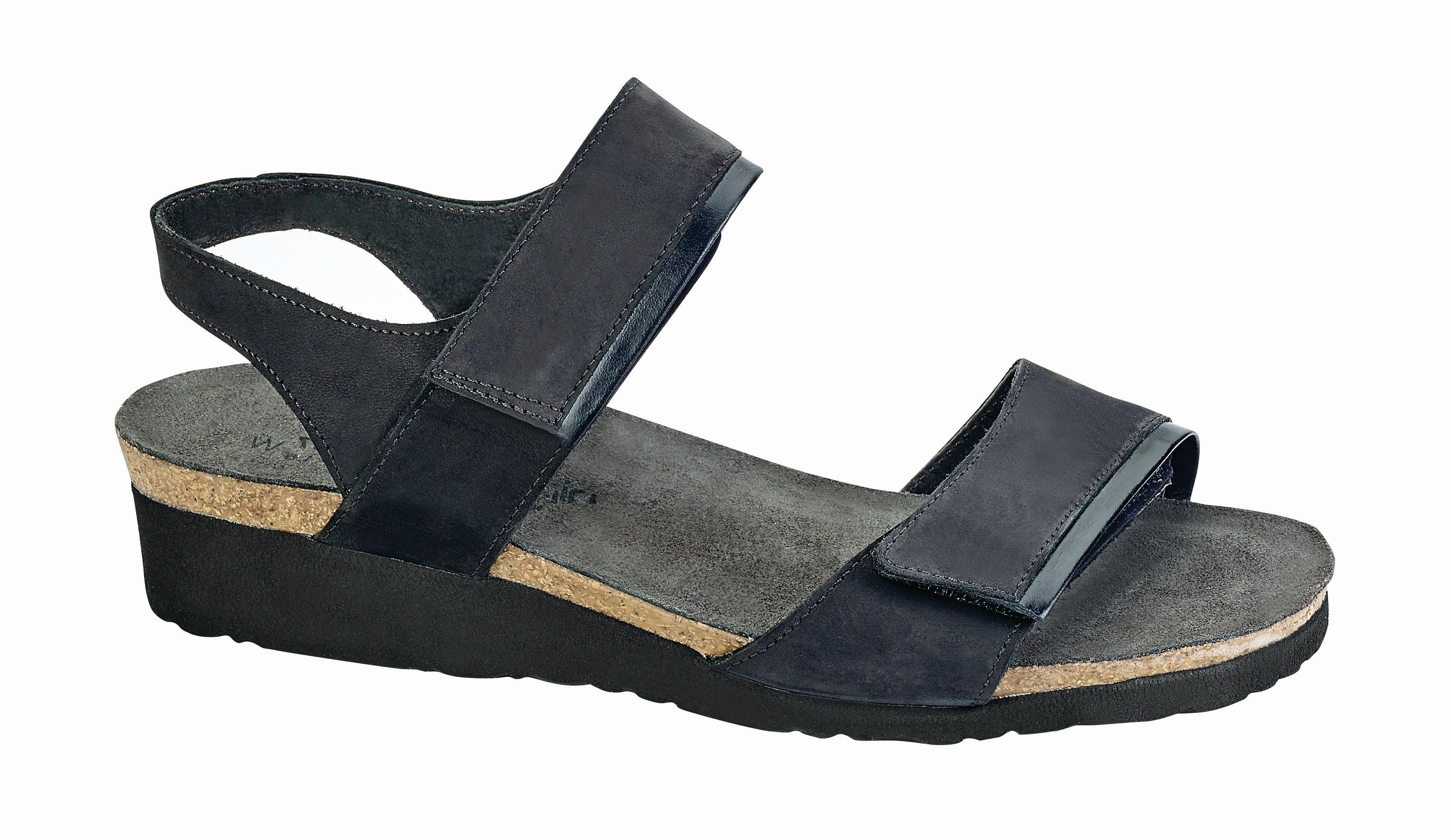 Love Path Suede Soft Aisha | Nubuck/Leather | Black Velvet/Black Madras