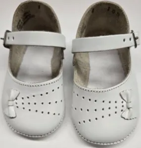 Rida -- Infant's Mary Jane Strap Shoe -- White Water Edge Peace Step