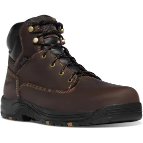 Hiking Style Danner Men's Caliper 6" Brown Waterproof And Slip Resistant Work Boots 19452