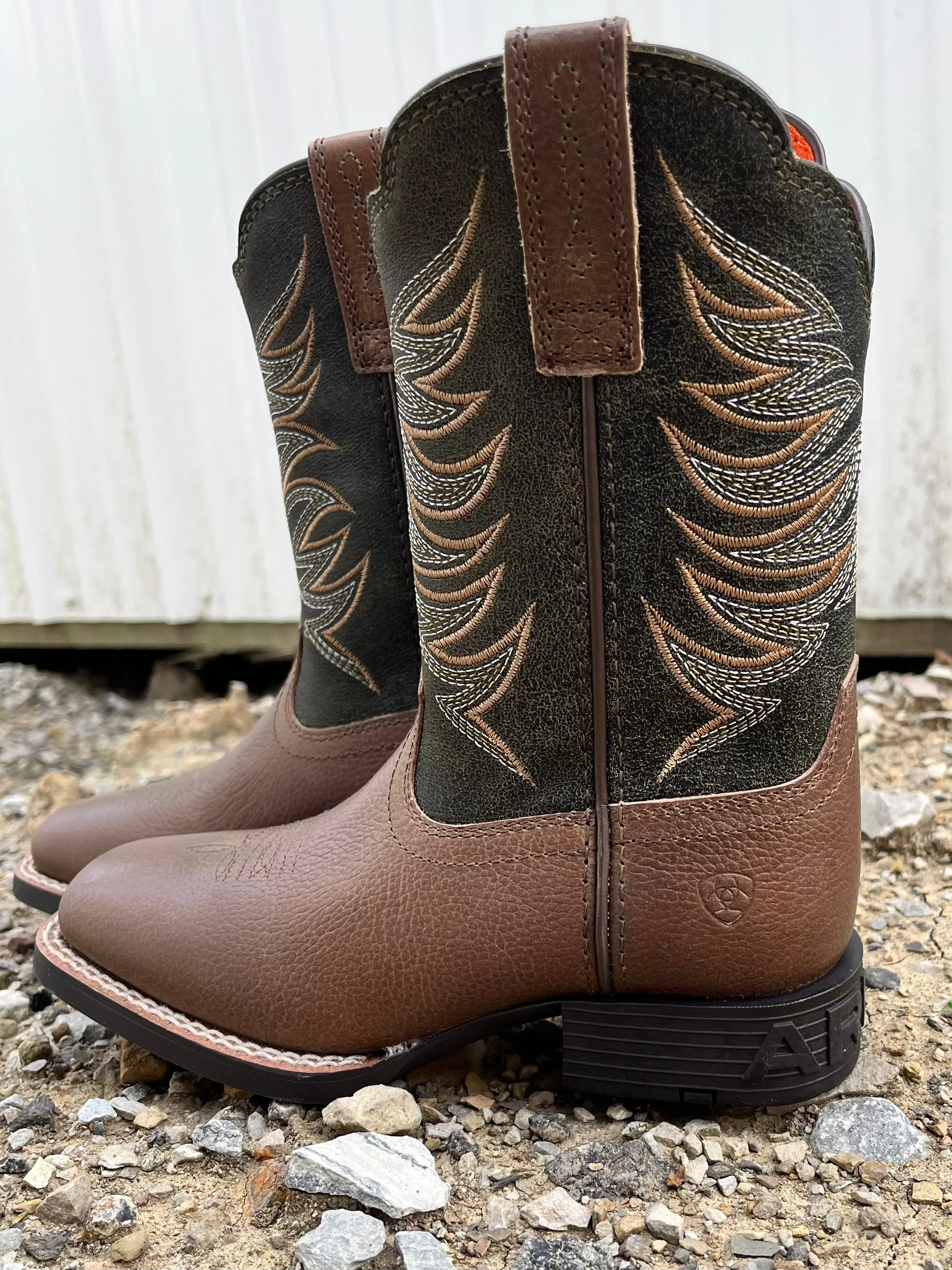 Ariat Children's/Youth Fire Catcher Western Cowboy Boot 10042414 Gloss Shine Synthetic