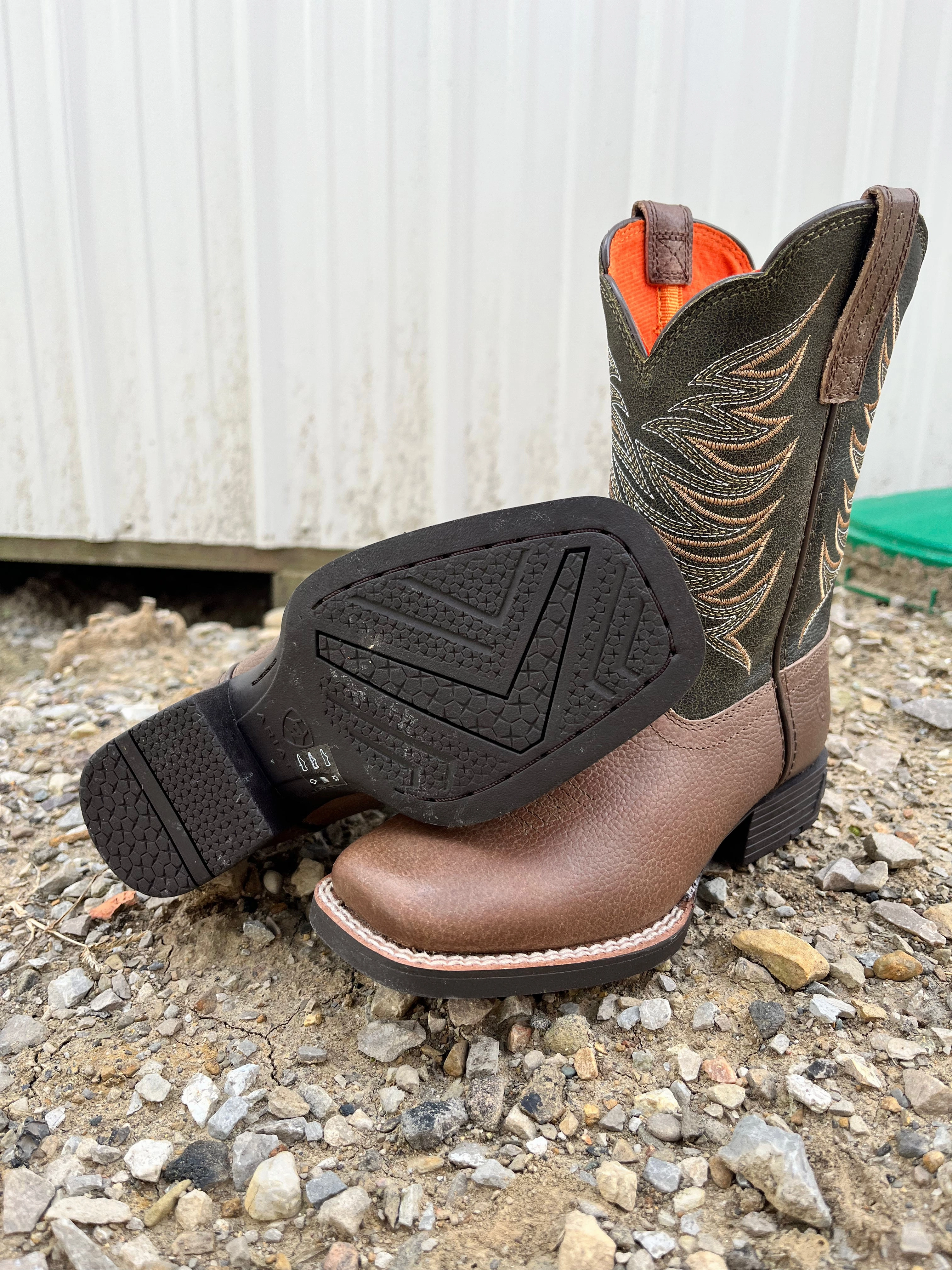 Graduate Ariat Children's/Youth Fire Catcher Western Cowboy Boot 10042414