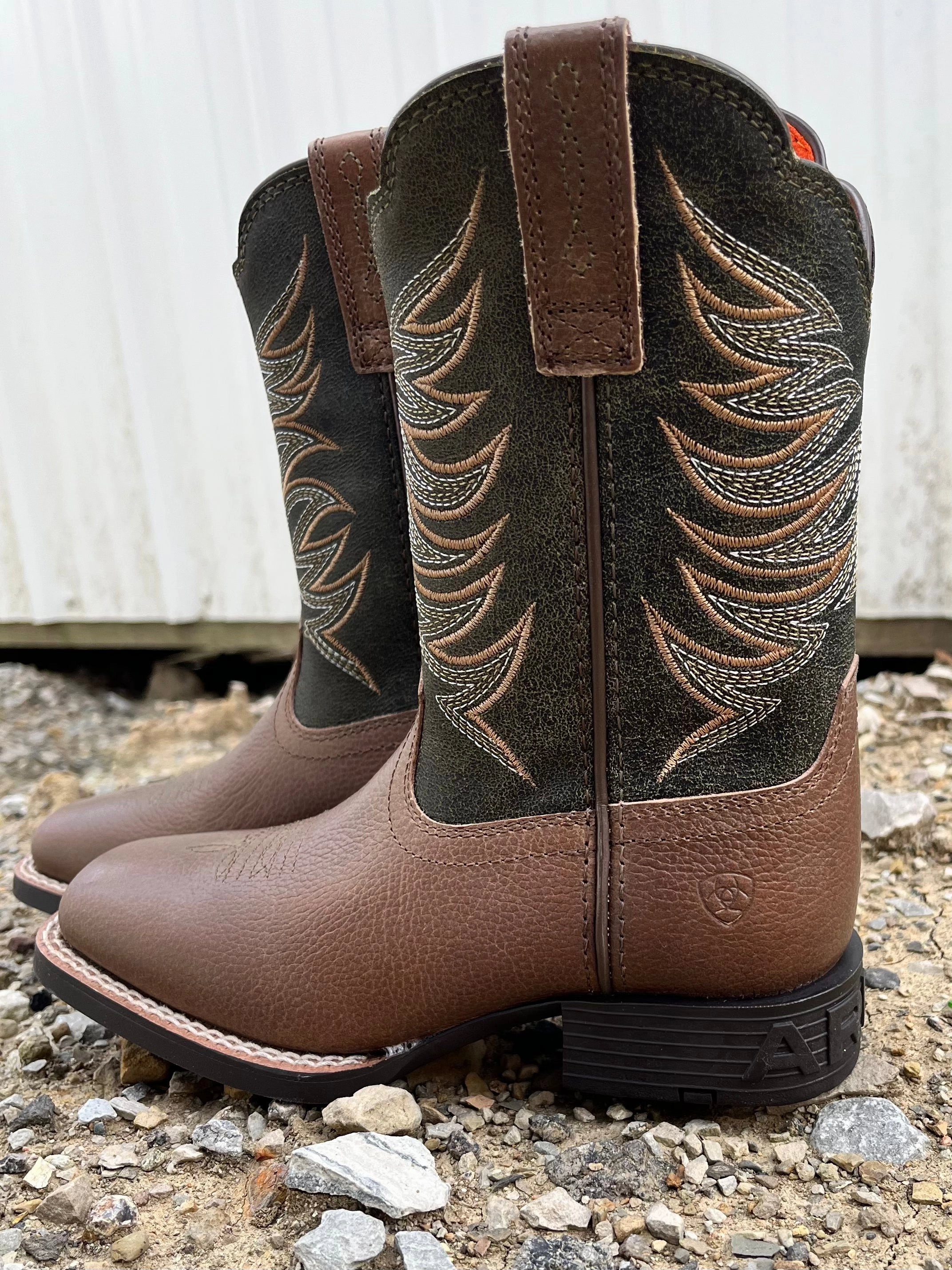 Ariat Children's/Youth Fire Catcher Western Cowboy Boot 10042414 Gloss Shine Synthetic