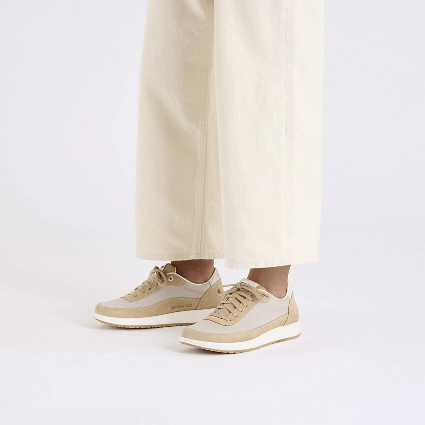 Honnef City | Suede/Textile | New Beige Desert Path