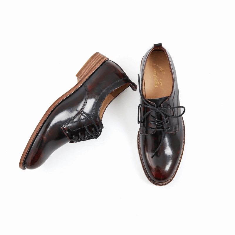 All terrain Maureen Classic Derby in Cow Leather