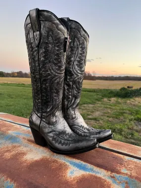 Polyester Modern Cut Ariat Women's Casanova Soft Mercury Tall Western Cowgirl Boots 10053651