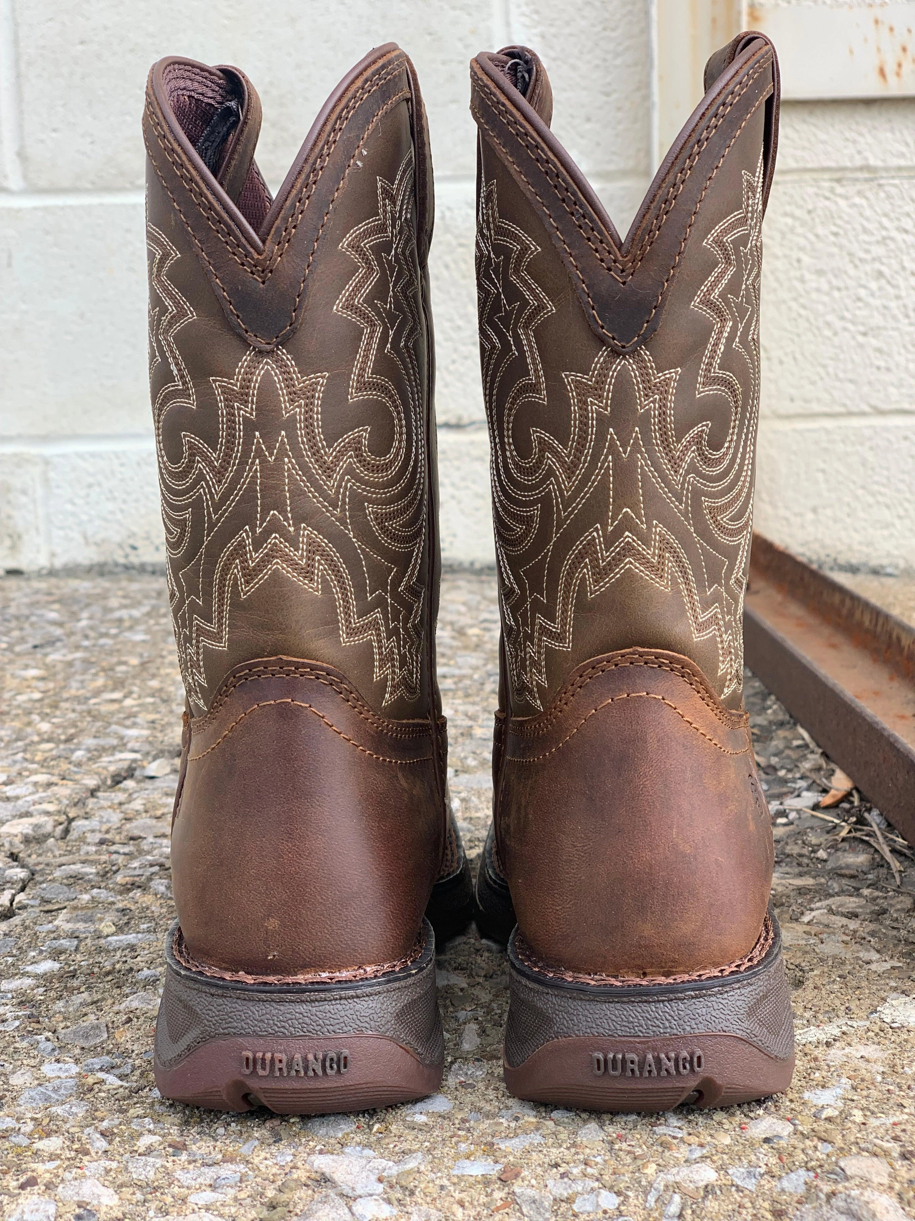 Premium Support Durango Youth Lil' Rebel Big Kid Square Toe Western Boots DBT0239Y DBT0239C