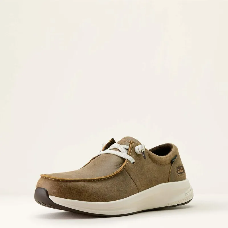 Ariat Men's Brown Bomber Leather Buckeye Steel Toe Work Shoe 10063828 Outdoor Ready