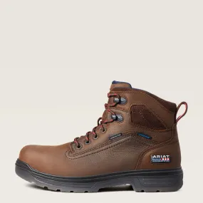 Leather Lining Ariat Men's Turbo 6" USA Assembled Waterproof Carbon Safety Toe Work Boot 10036739