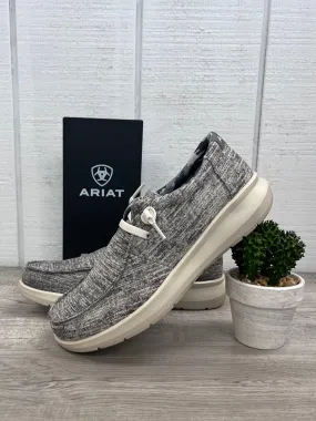 Ariat Men's Washed Grey Denim Hilo Casual Shoe 10061211 Heart Glow Japan Neat