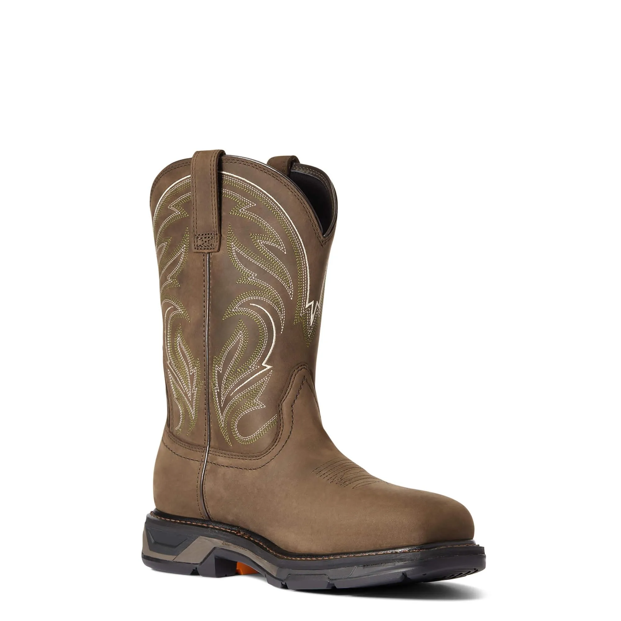 Ariat Men's WorkHog XT Brown Leather Carbon Safety Toe Work Boot 10038318 Urban Trail Art Gallery