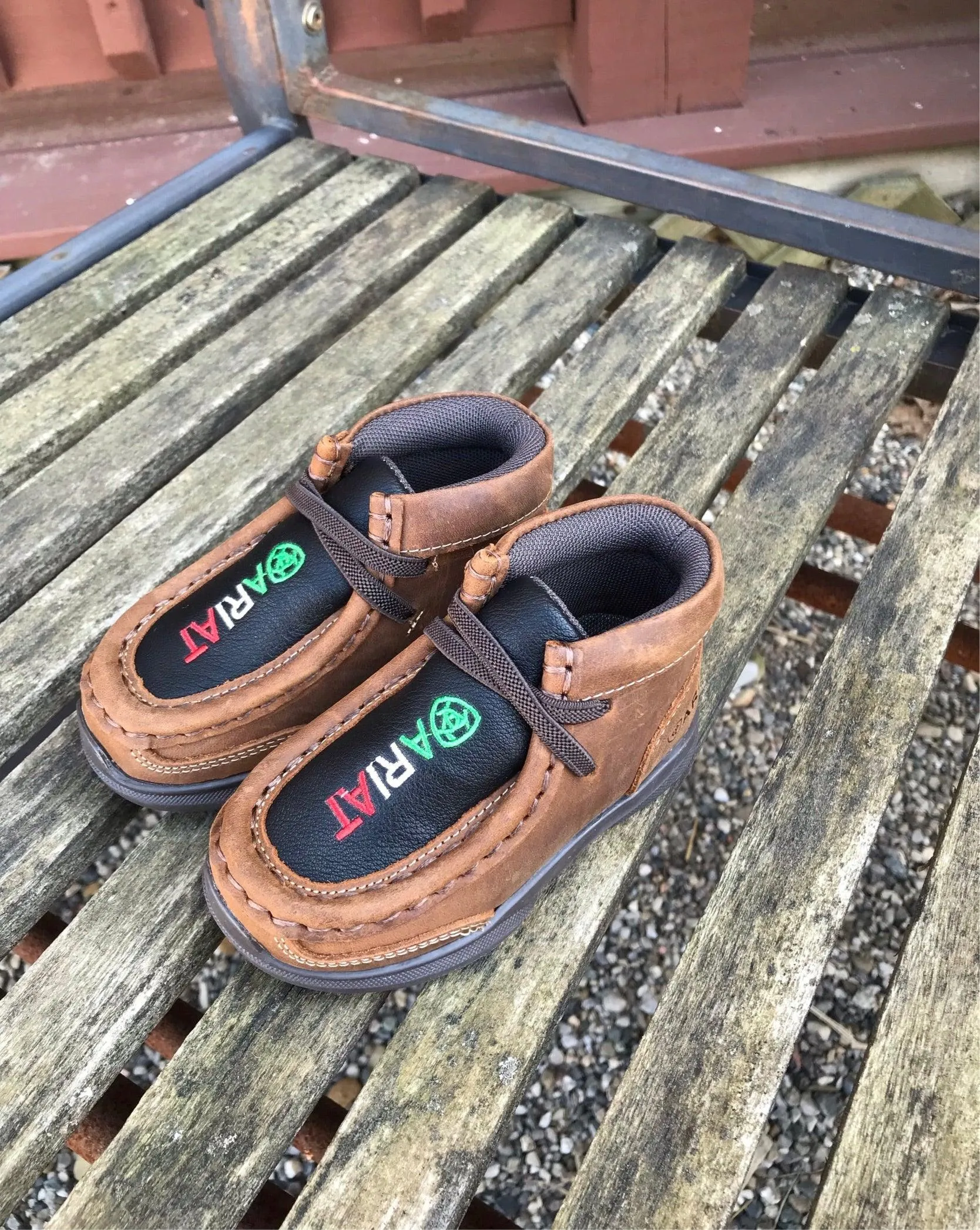 Ariat Toddler's Lil' Stompers Mexico Miguel Casual Shoe A443001502 Adventure Driven Avant Mood