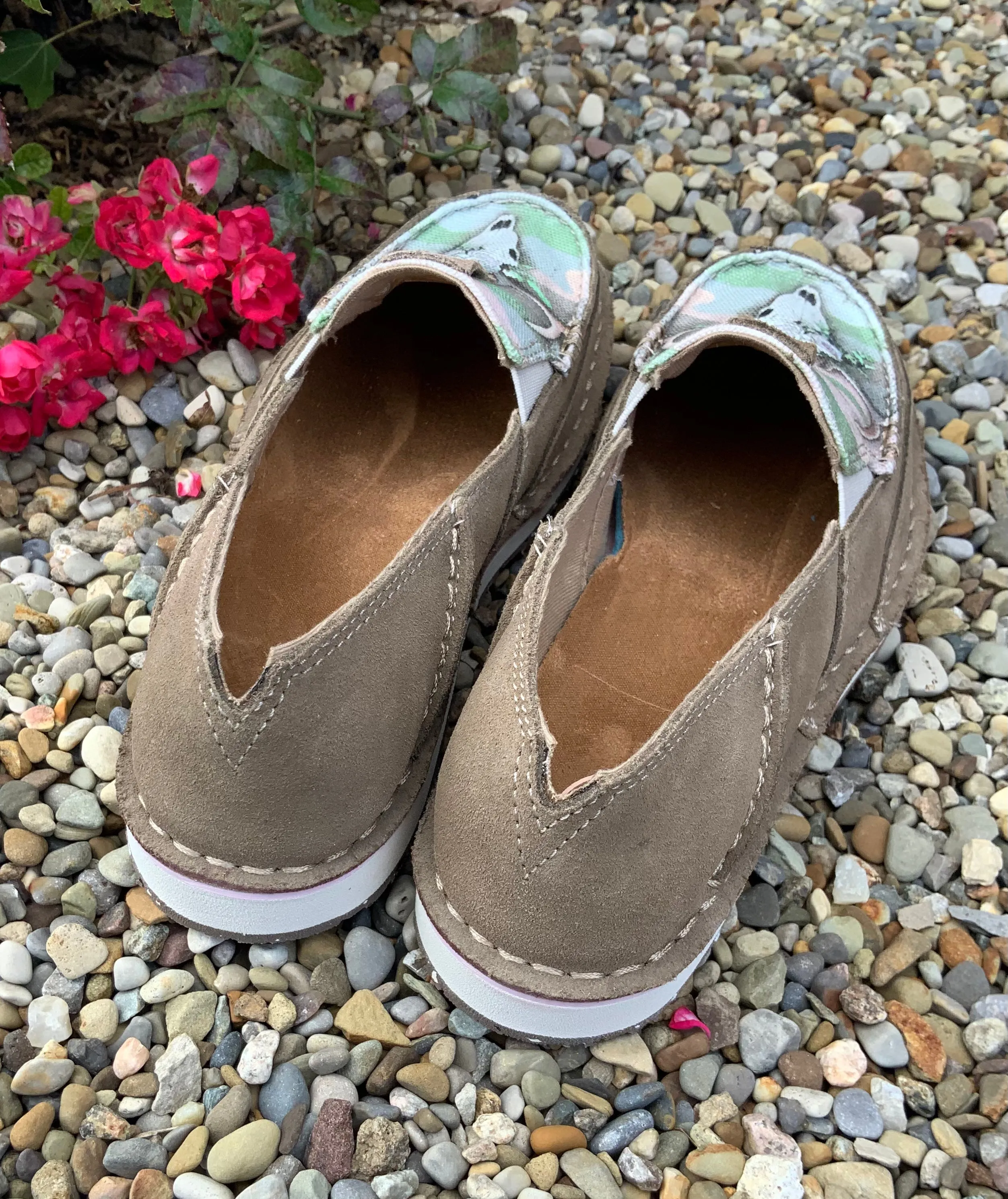 Glow Run Breath Option Ariat Women's Brown Bark Doe Camo Cruiser Shoes 10042531