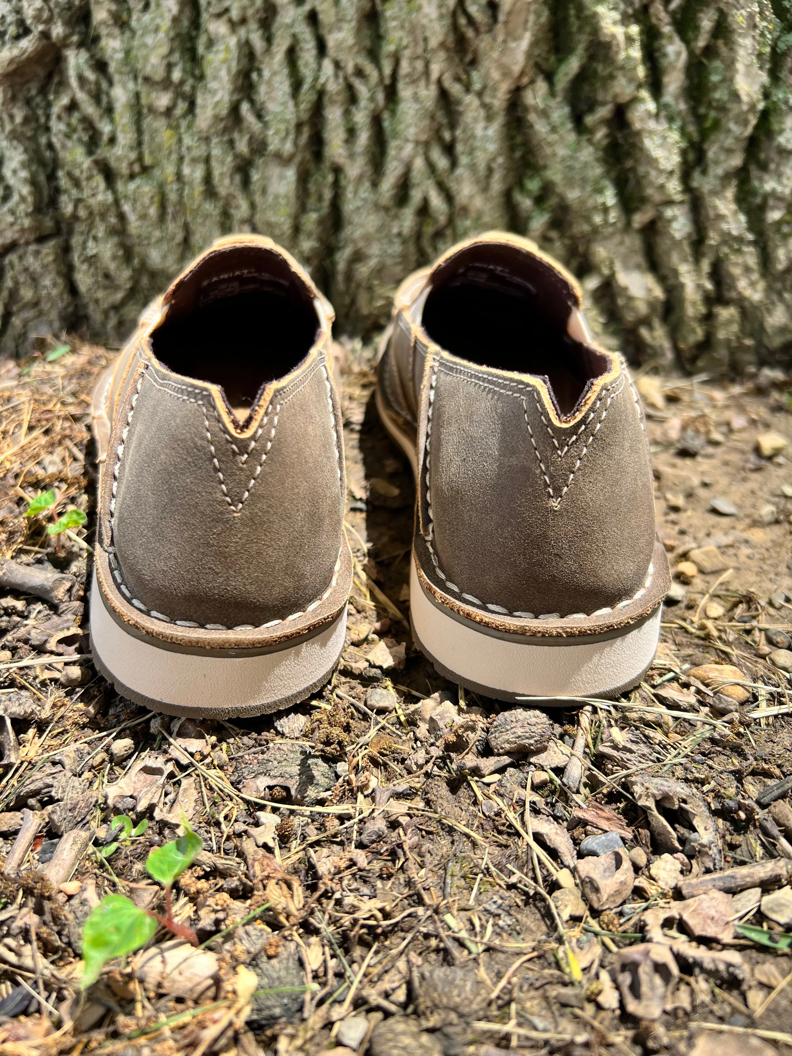 Ariat Women's Brown Bomber Cruiser Shoes 10023008 Freedom Steps