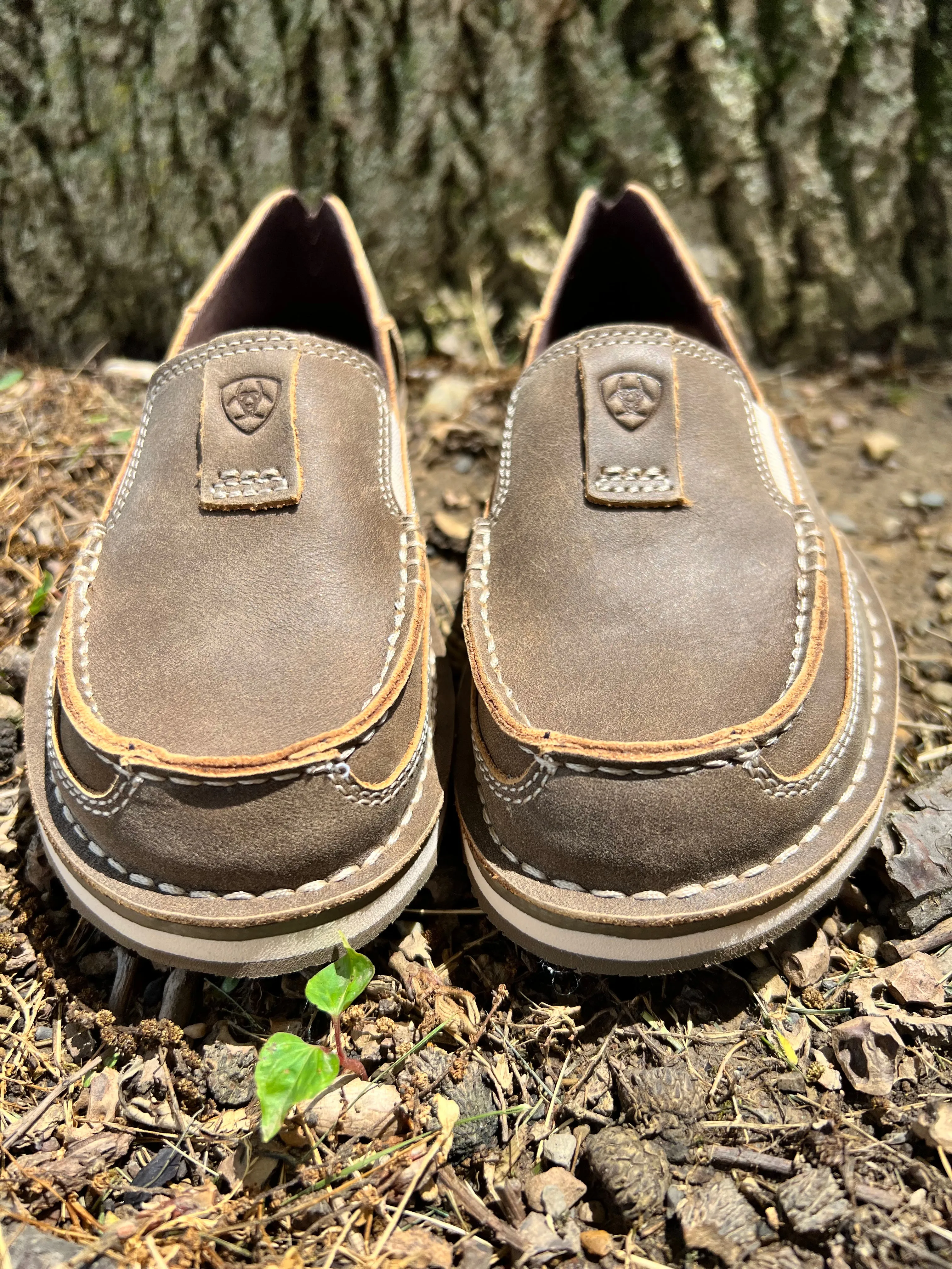 Ariat Women's Brown Bomber Cruiser Shoes 10023008 Sporty Step Easy