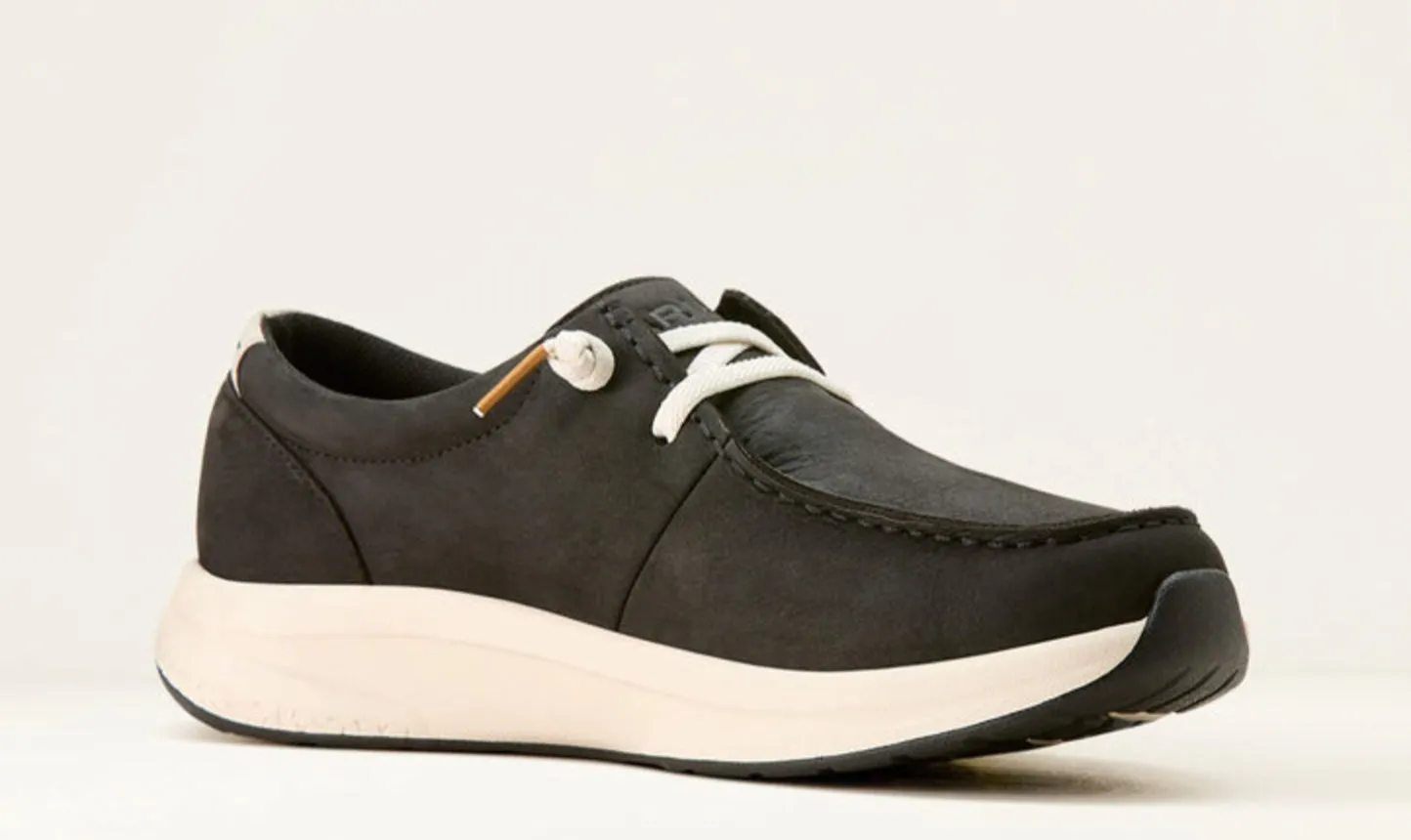 Ariat Women's Buckeye Satin Black Waterproof Casual Shoe 10054317 Comfort toe Rich Jewel