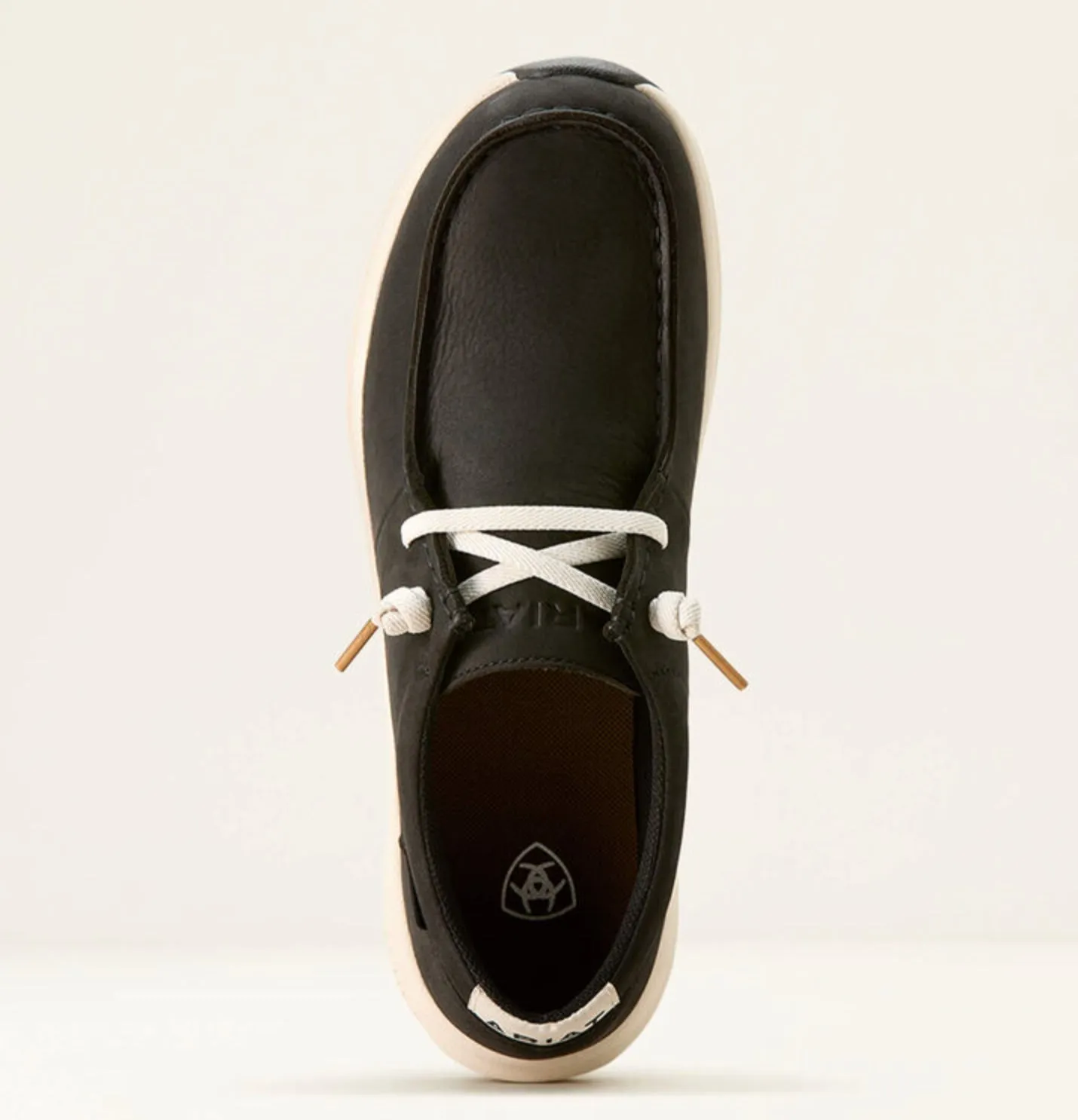 Soft Upper Comfort toe Ariat Women's Buckeye Satin Black Waterproof Casual Shoe 10054317