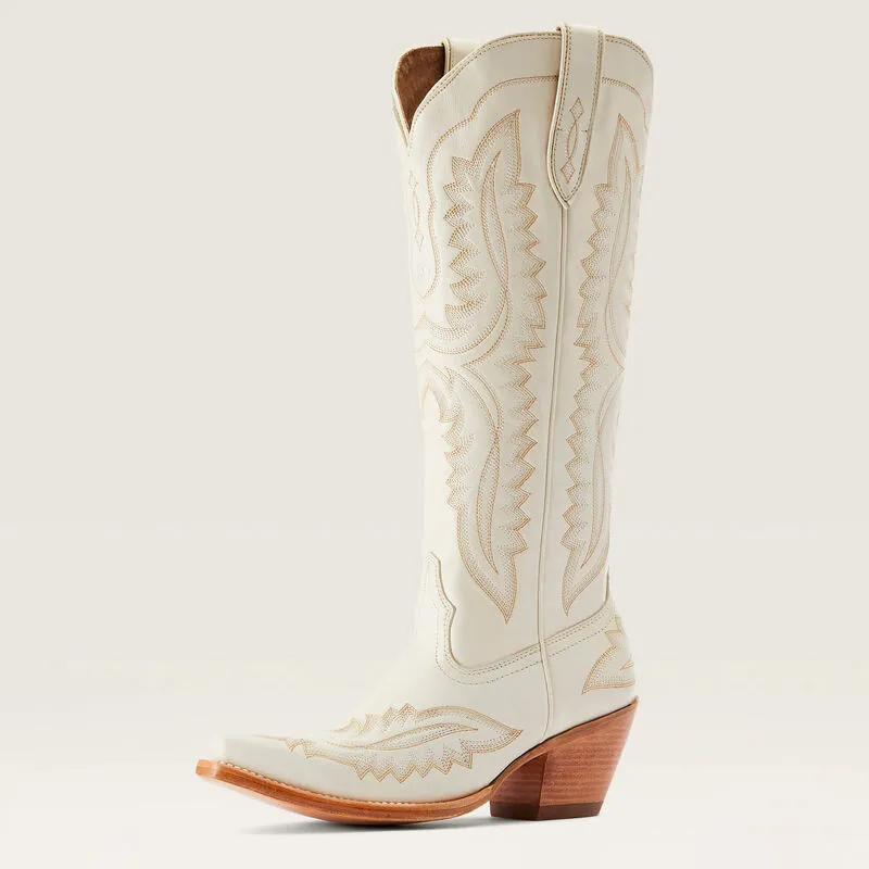 Ariat Women's Casanova Blanco White Tall X Toe Western Cowgirl Boots 10043268 Lightweight Footwear