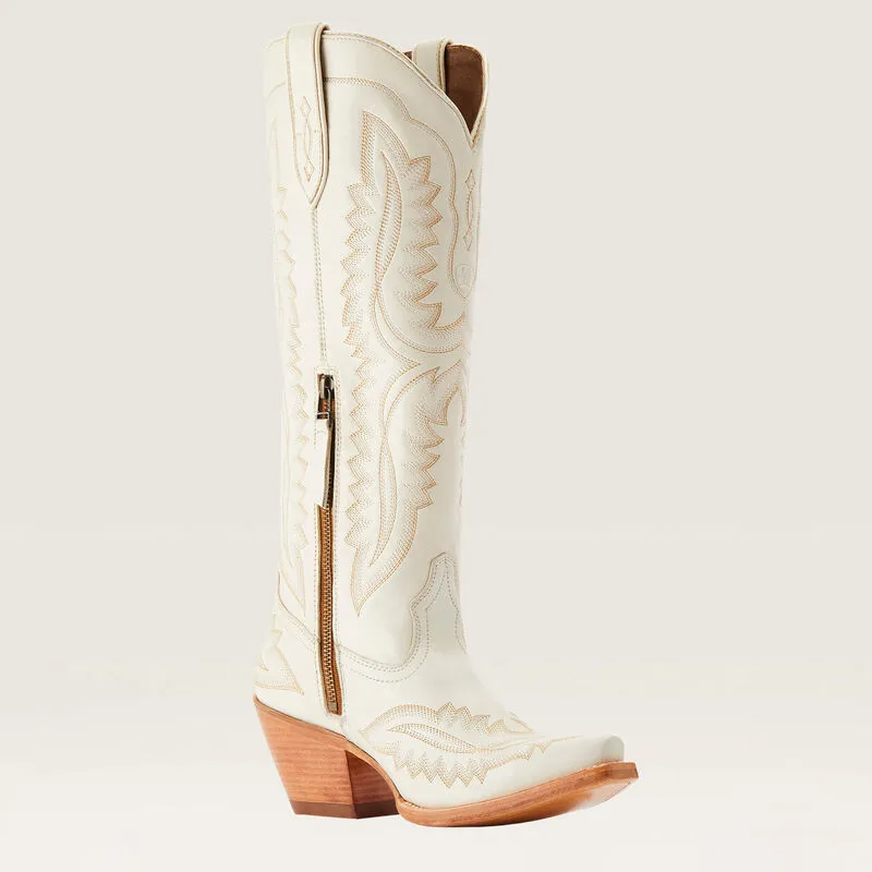 Soft Insole Rough Walk Ariat Women's Casanova Blanco White Tall X Toe Western Cowgirl Boots 10043268