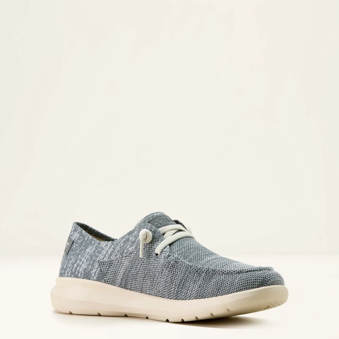 Greek Ease Ariat Women's Heathered Storm Grey Knit Hilo Casual Shoe 10063815