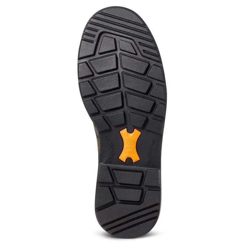 Ariat Women's Riveter 6"CSA Waterproof Puncture Resistant Composite Toe Work Boot 10035773 Industrial Support suede upper