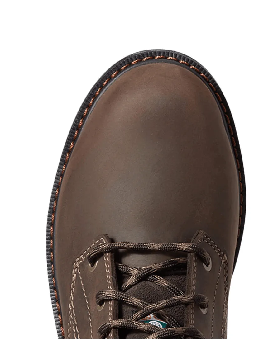 Ariat Women's Riveter 8" CSA Glacier Grip Waterproof 400g Composite Toe Work Boot 10036707 Durable Support Power Grip Footwear