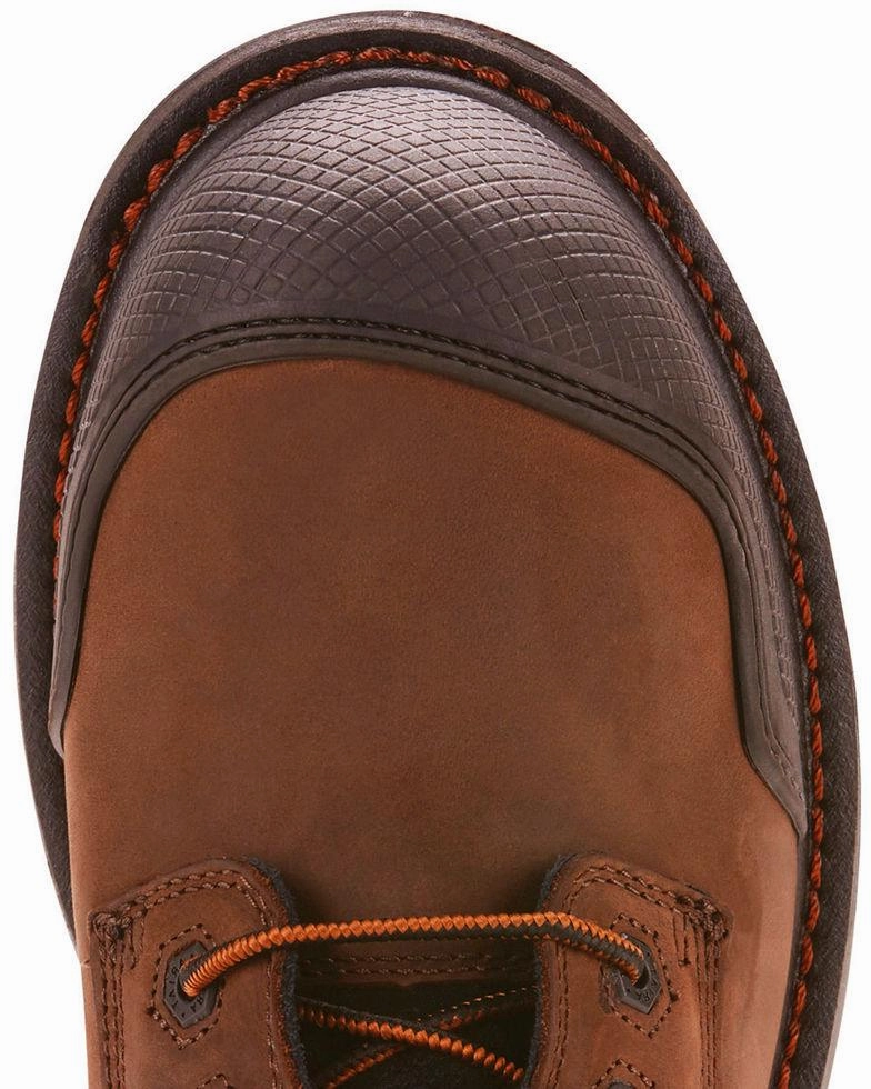 Concert Look Reinforced Seams Ariat Men's Overdrive XTR 6" Distressed Brown Waterproof Composite Toe Boot 10025005