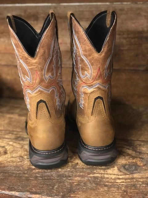 Tough Ariat Men's Workhog XT Brown Waterproof Square Toe Work Boots 10031474