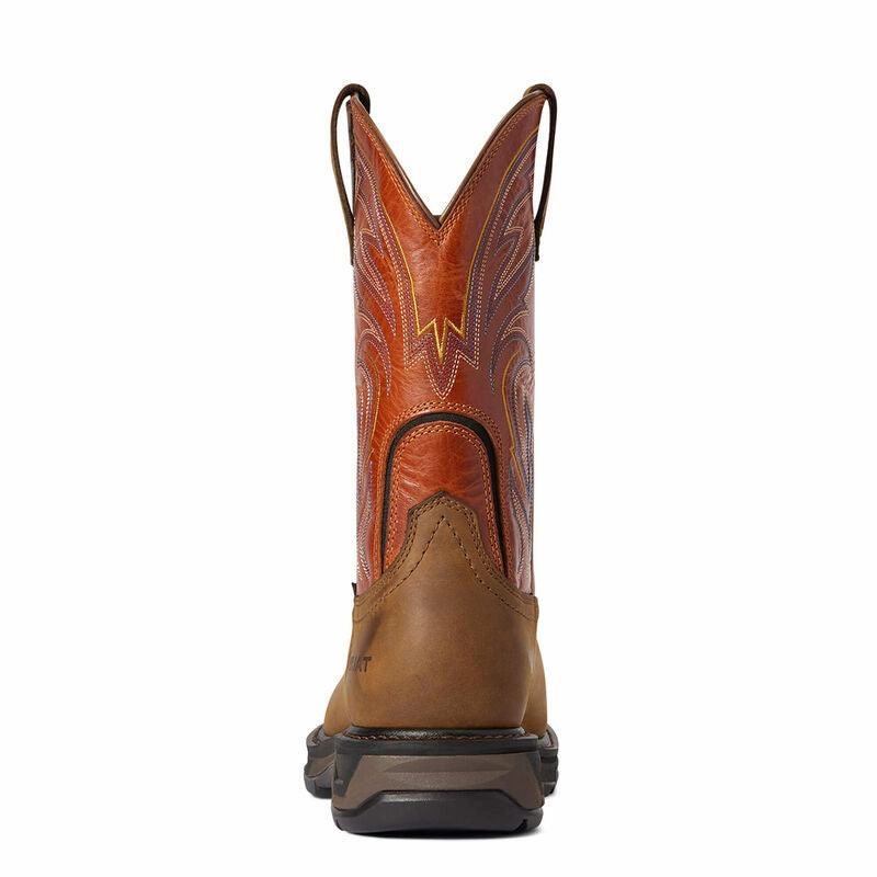 Airy Feel Lace-Up Design Ariat Men's WorkHog XT Cottonwood Carbon Toe Work Boots 10038316