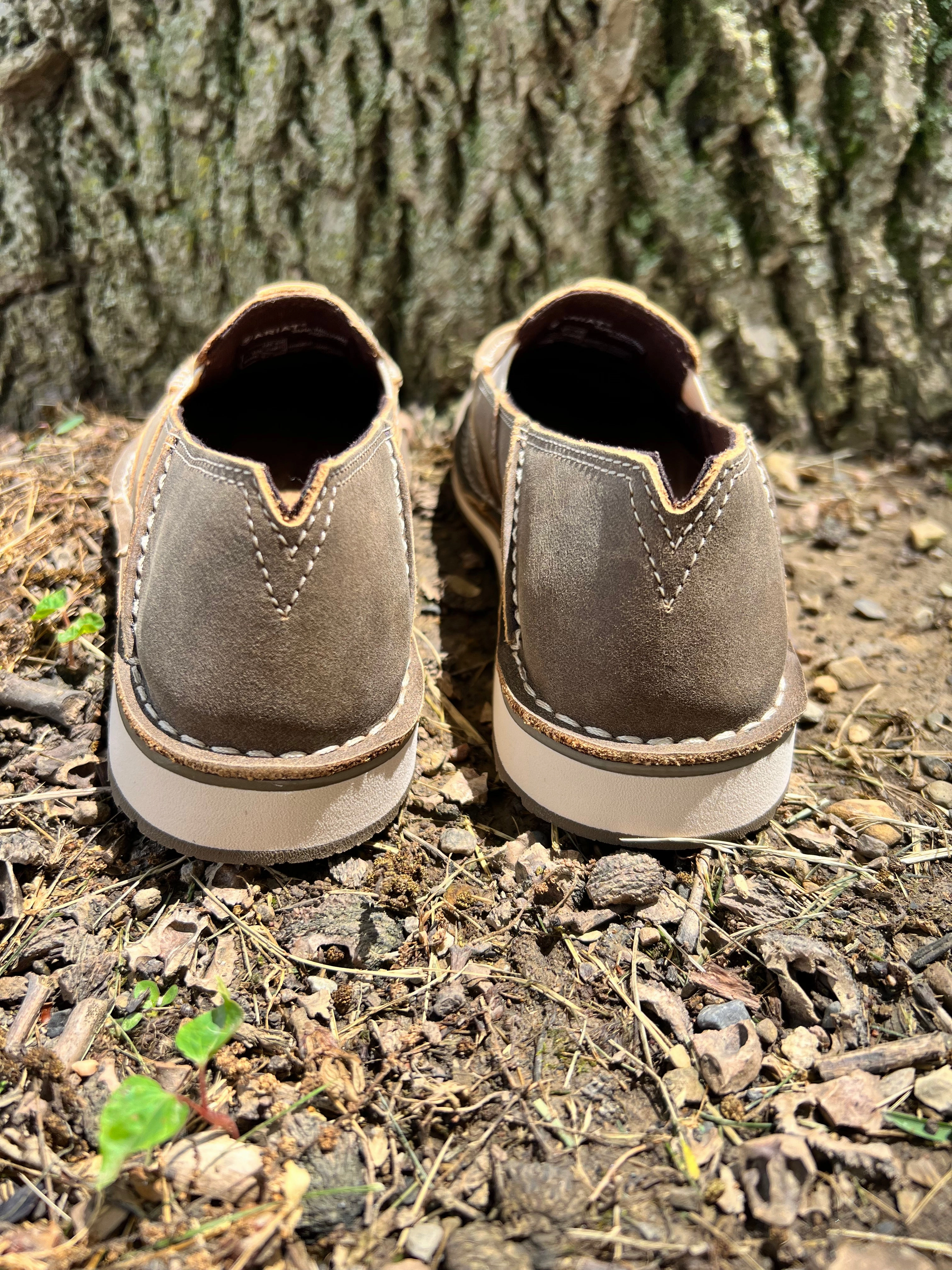 Ariat Women's Brown Bomber Cruiser Shoes 10023008 Freedom Steps