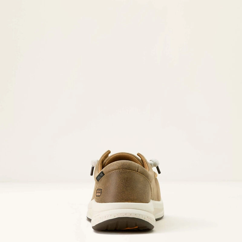 Ariat Women's Buckeye Brown Bomber Leather Steel Toe Work Shoe 10064035 Chilly Travel Boots Cold Protection Walks