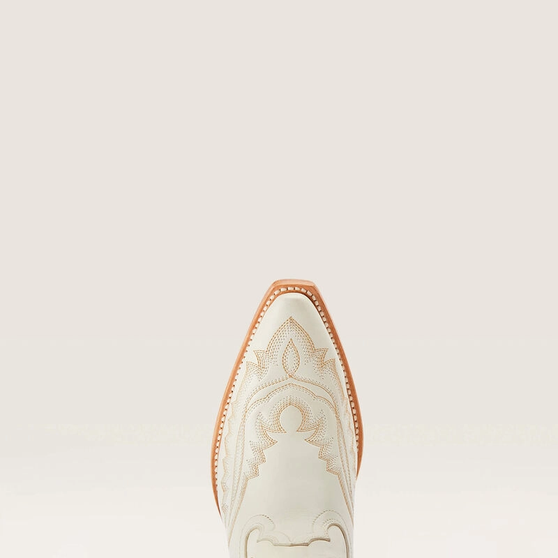 Ariat Women's Casanova Blanco White Tall X Toe Western Cowgirl Boots 10043268 Zip Up Urban Trail