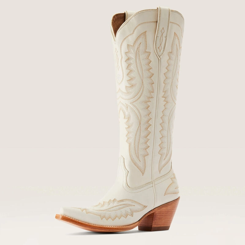 Ariat Women's Casanova Blanco White Tall X Toe Western Cowgirl Boots 10043268 Lightweight Footwear