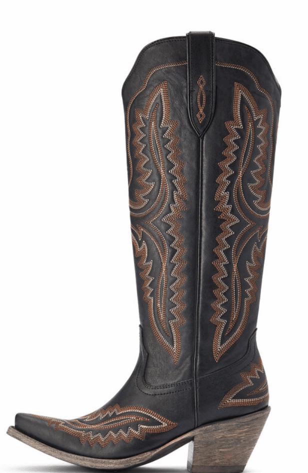 Daily Ready Ariat Women's Casanova Brooklyn Black Tall Western Cowgirl Boots 10042447
