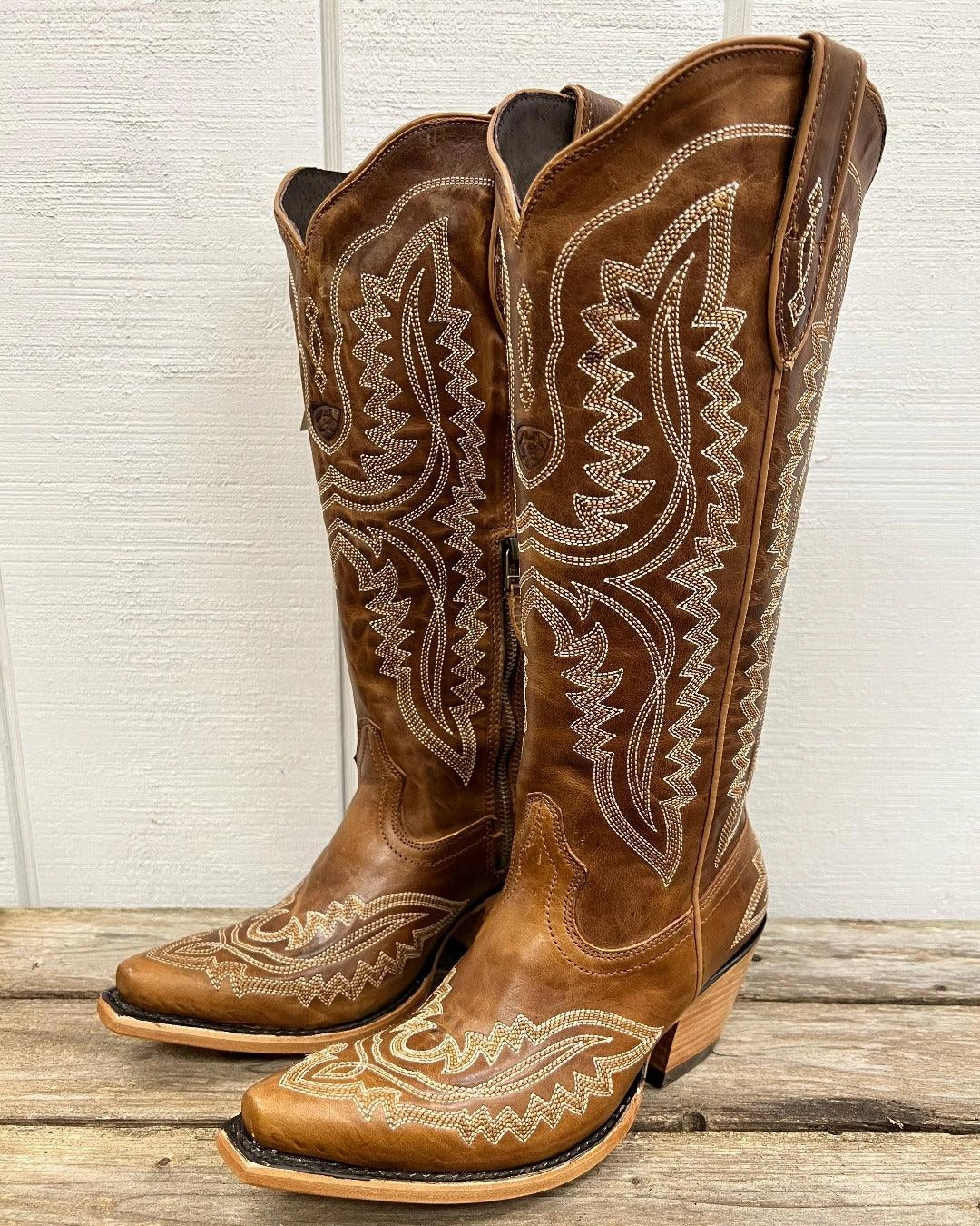 Ariat Women's Casanova Shades of Grain Tall Western Cowgirl Boots 10044481 Quick Comfort