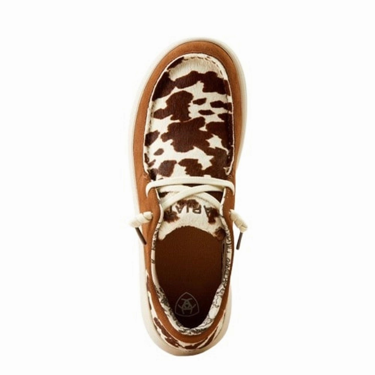 Simple Choice Cloudy Hike Ariat Women's  Ginger Suede Hair-On Hilo Moc Toe Casual Shoes 10050973