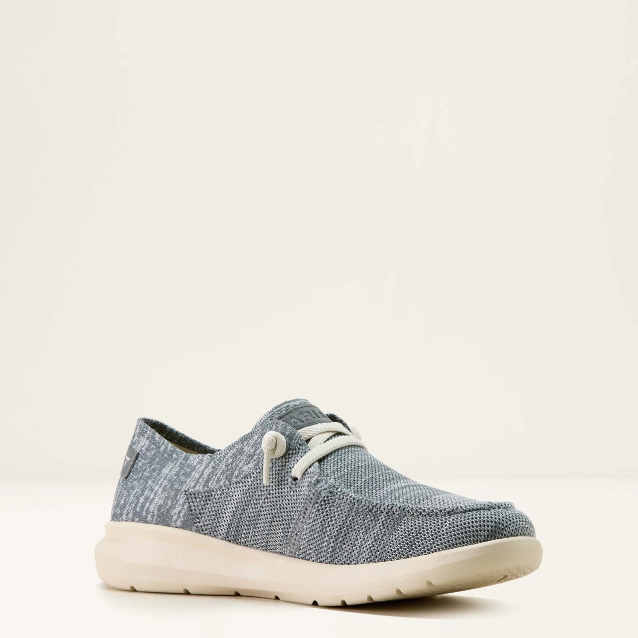 Greek Ease Ariat Women's Heathered Storm Grey Knit Hilo Casual Shoe 10063815