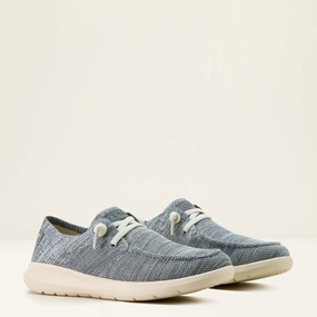 Ariat Women's Heathered Storm Grey Knit Hilo Casual Shoe 10063815 Dusk Step